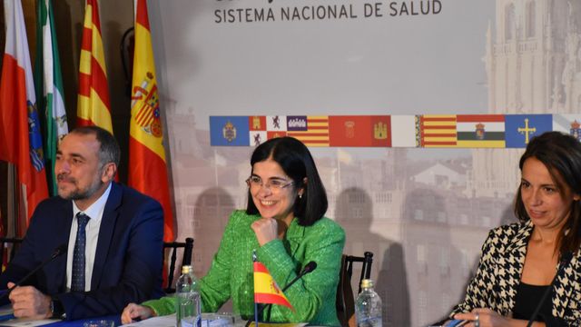 La ministra de Sanidad, Carolina Darias, en una foto de archivo.