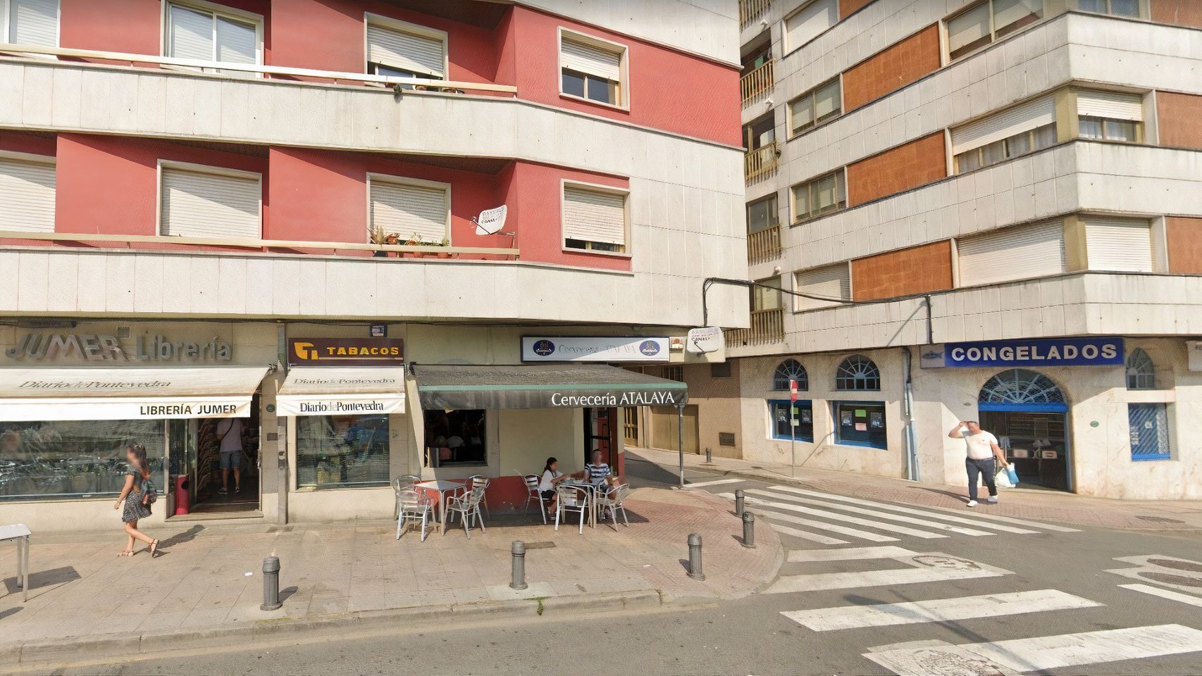 La cervecería Atalaya, en Marín (Pontevedra).