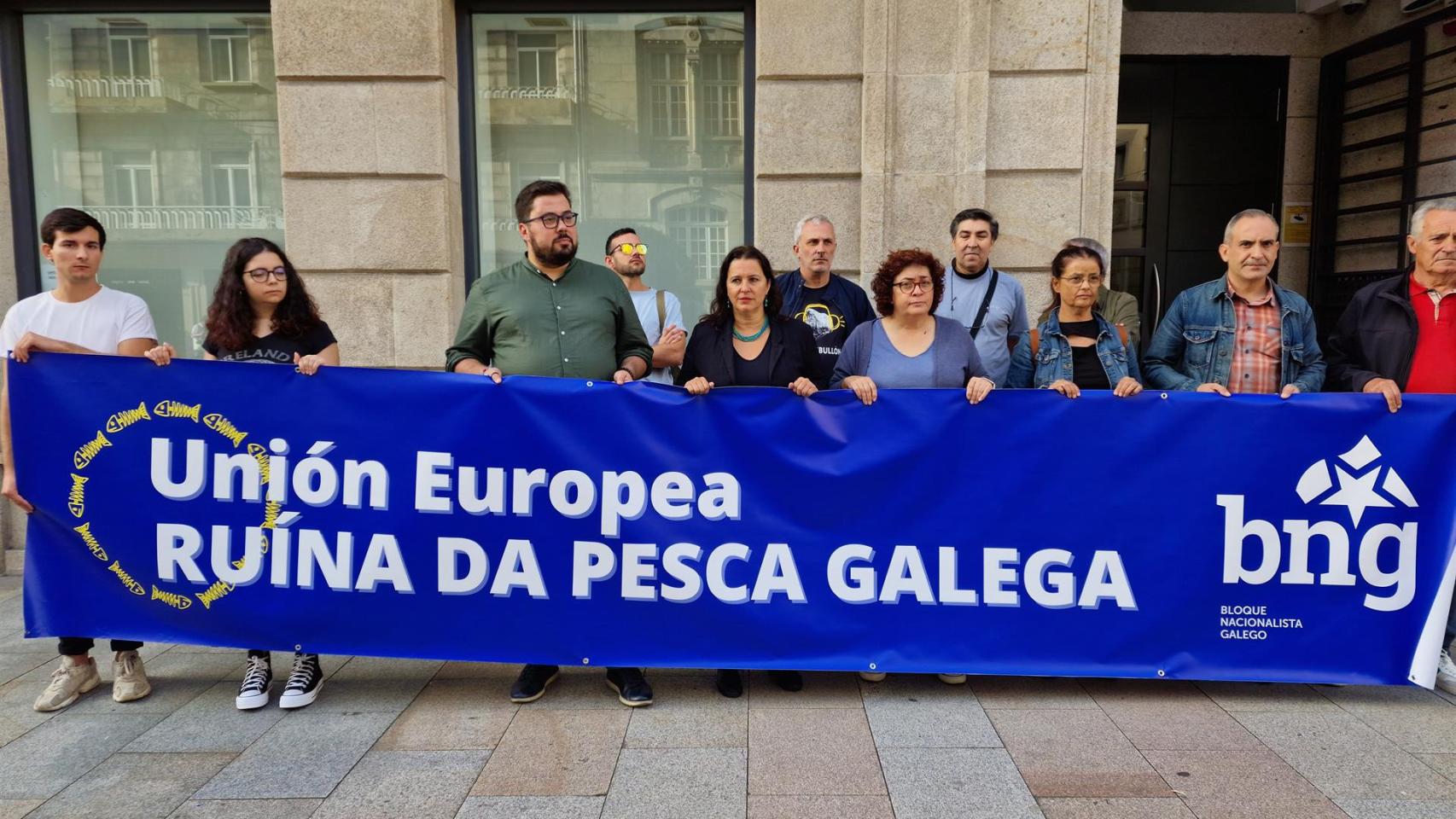 Ana Miranda este viernes en Vigo.