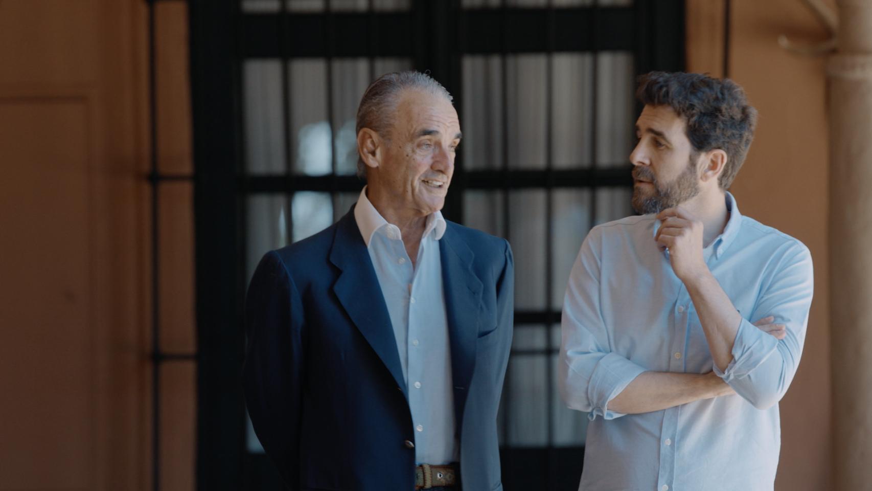 Gonzo y Mario Conde.