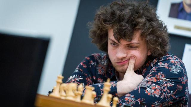 Hans Niemann, durante el US Championship 2022 de ajedrez