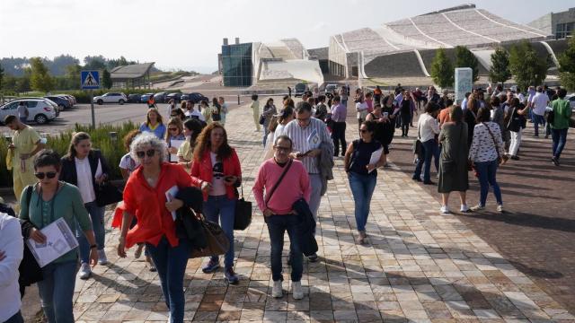 Vacunación de refuerzo en la Cidade da Cultura.
