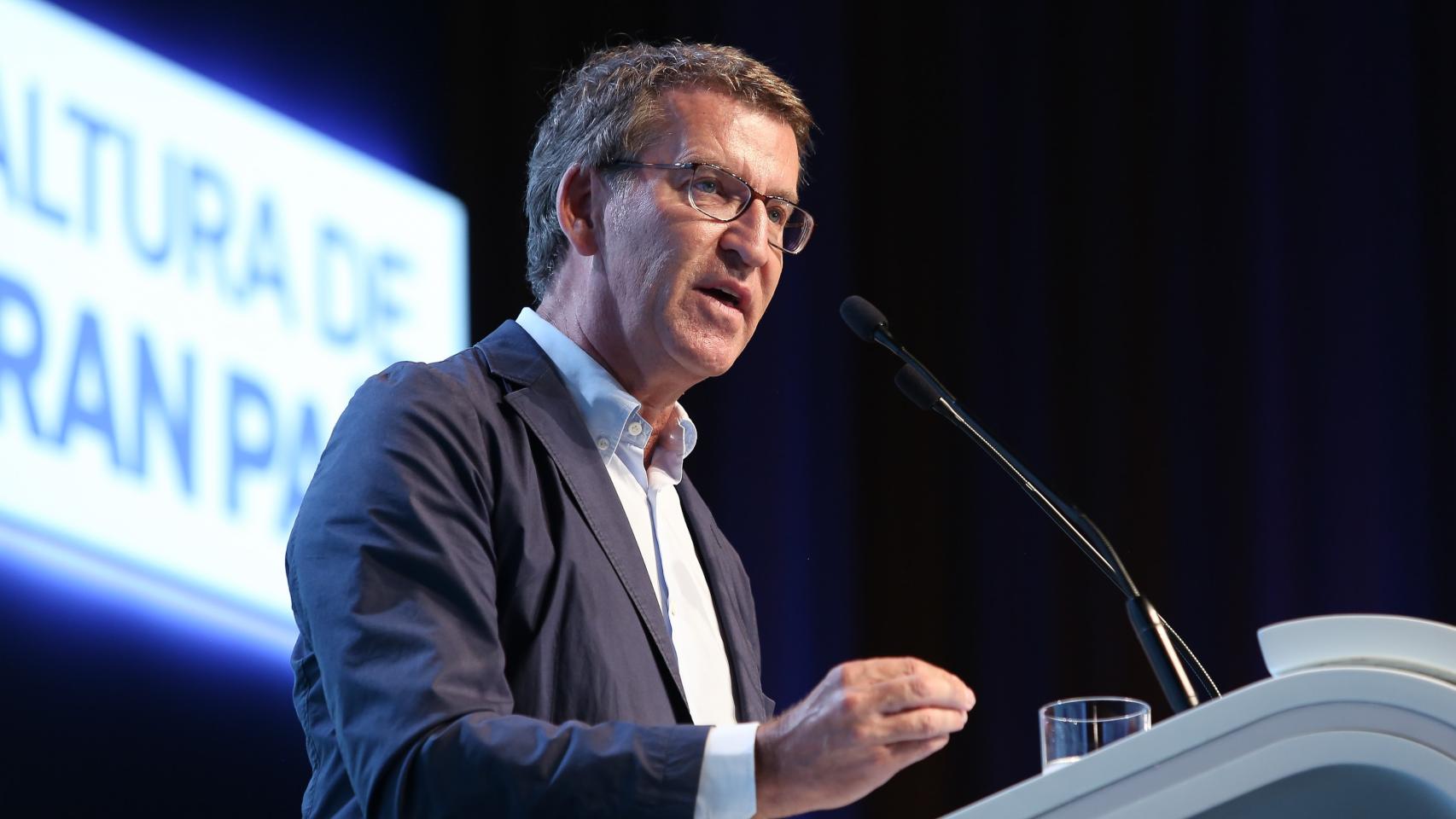 Alberto Núñez Feijóo, en una imagen en Toledo. Foto: Óscar Huertas