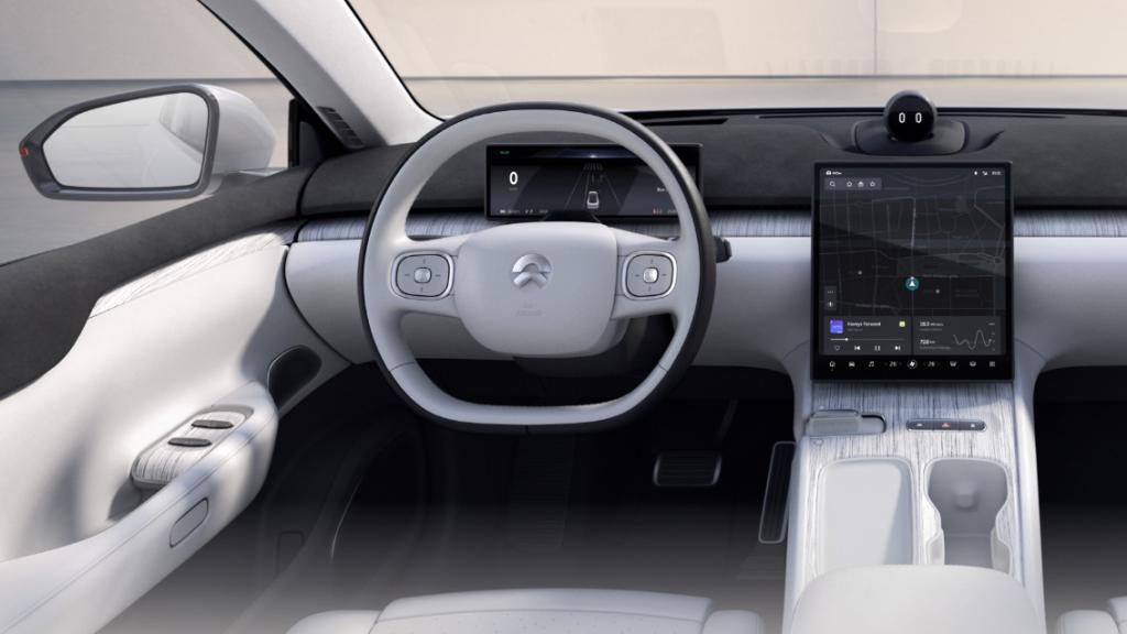 Interior del Nio ET7.