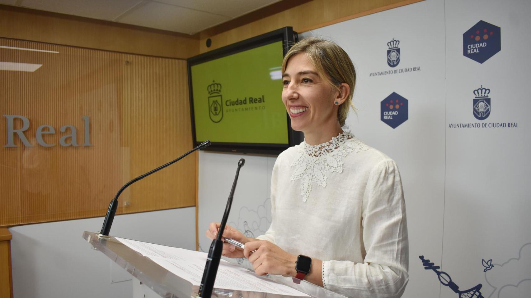 Mariana Boadella, portavoz del equipo de gobierno del Ayuntamiento de Ciudad Real
