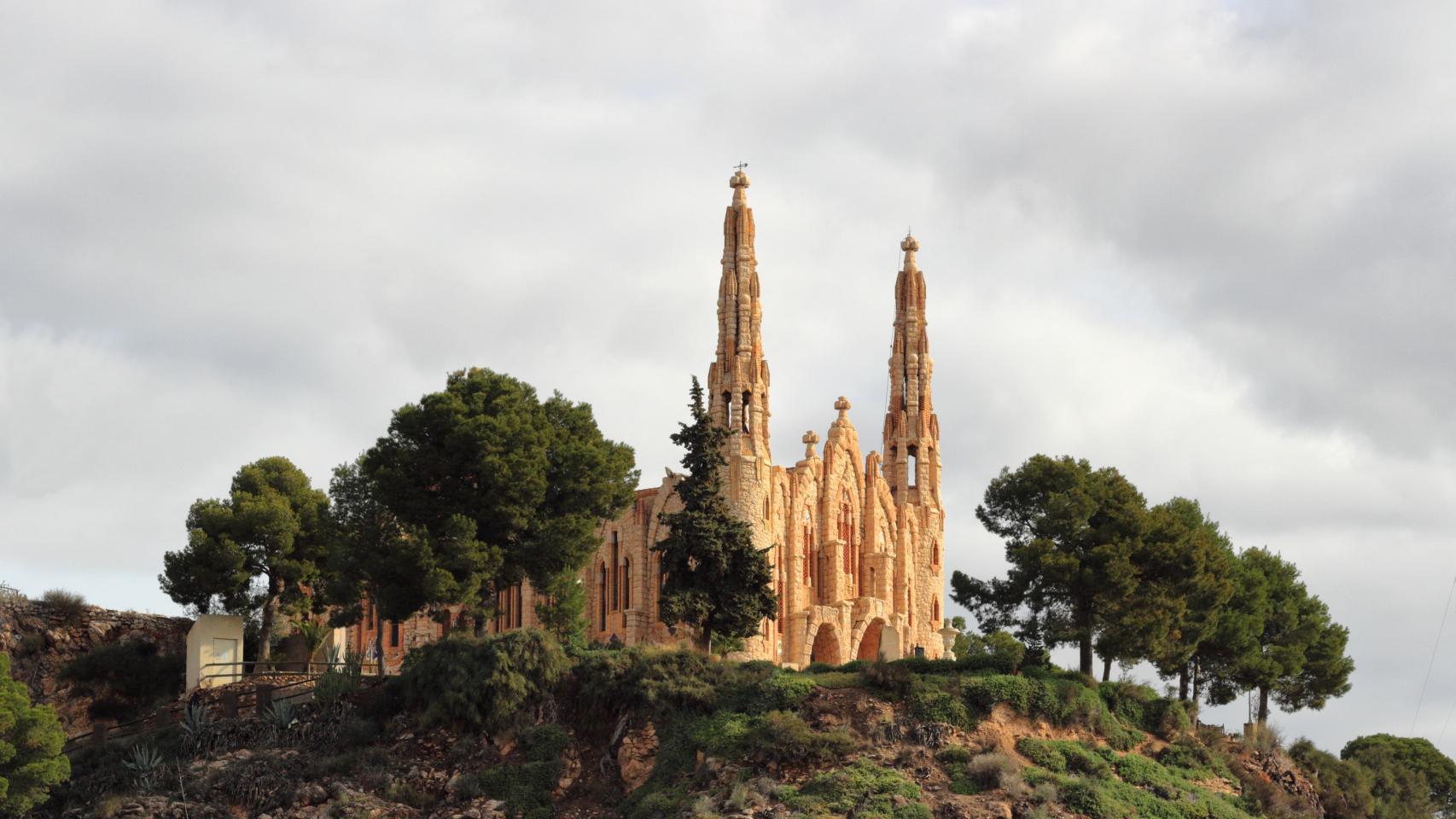 Imagen de archivo del santuario de Santa María Magdalena en Novelda.