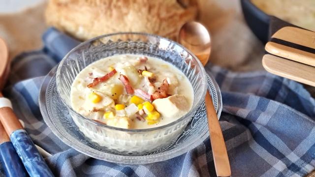 Crema de pollo y maíz, una receta perfecta para entonar el cuerpo en otoño