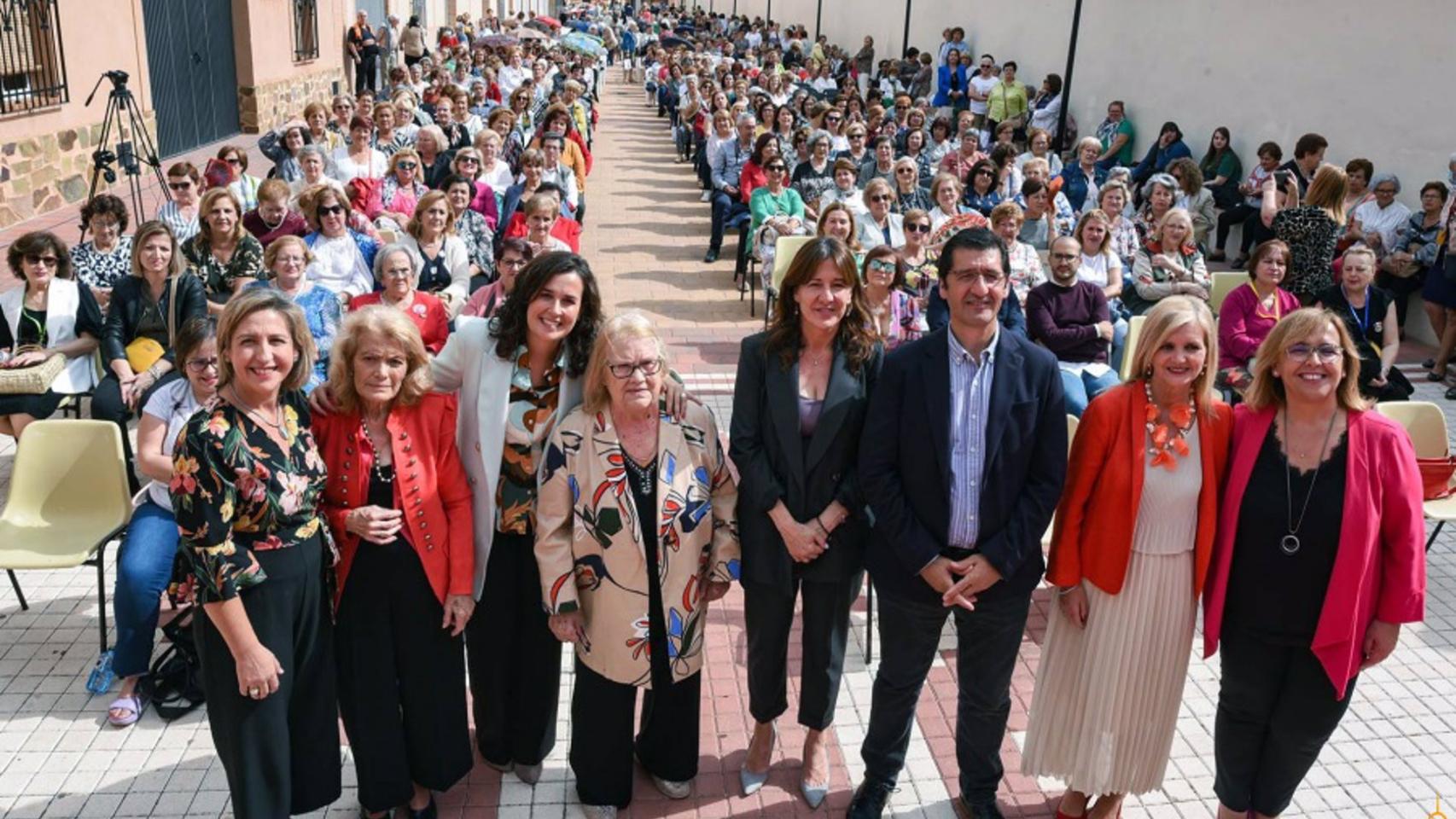 Acto en Calzada de Calatrava. Foto: Diputación de Ciudad Real.