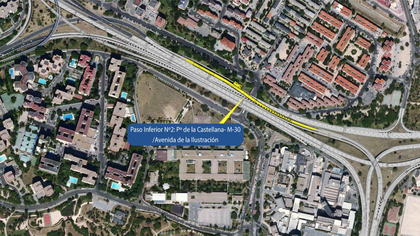 Abre el nuevo túnel del Nudo Norte que une Castellana y M-30 con Avenida de la Ilustración