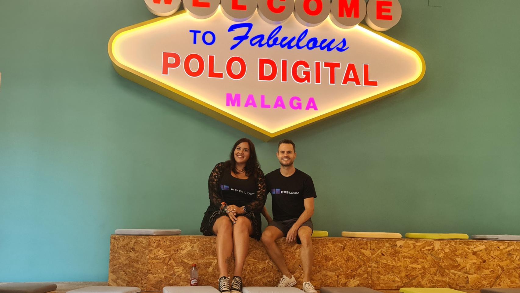 Los fundadores de la startup malagueña Epsiloom.