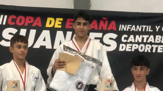 Esteban Castro del judo club Arteixo.