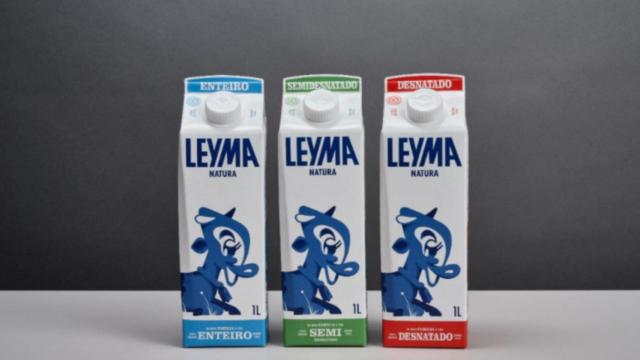 Leyma recupera su emblemática vaca para defender el valor de consumir leche gallega