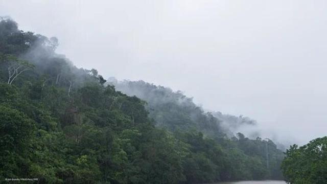 Ríos voladores en Ecuador