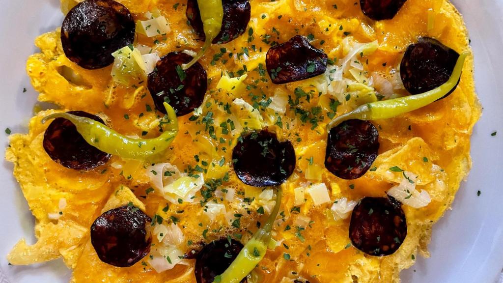 La tortilla vaga de Sacha.