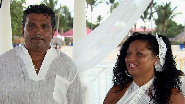 Joaquín Fernández junto a su mujer Loli en 'Los Gipsy Kings'.