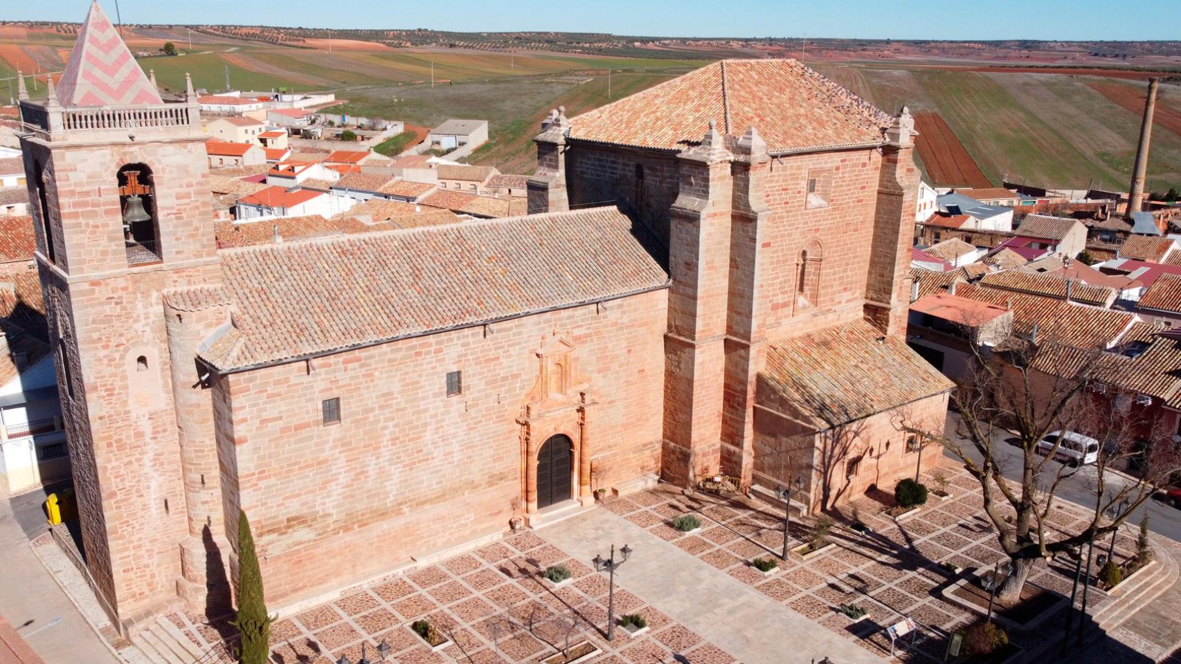 Iglesia de Nuestra Señora de los Olmos de Torre de Juan Abad (Ciudad Real). Foto: Ayuntamiento