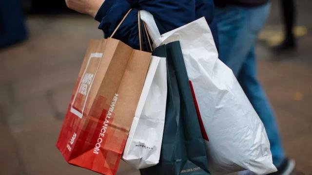 Imagen de archivo de compras en Málaga.