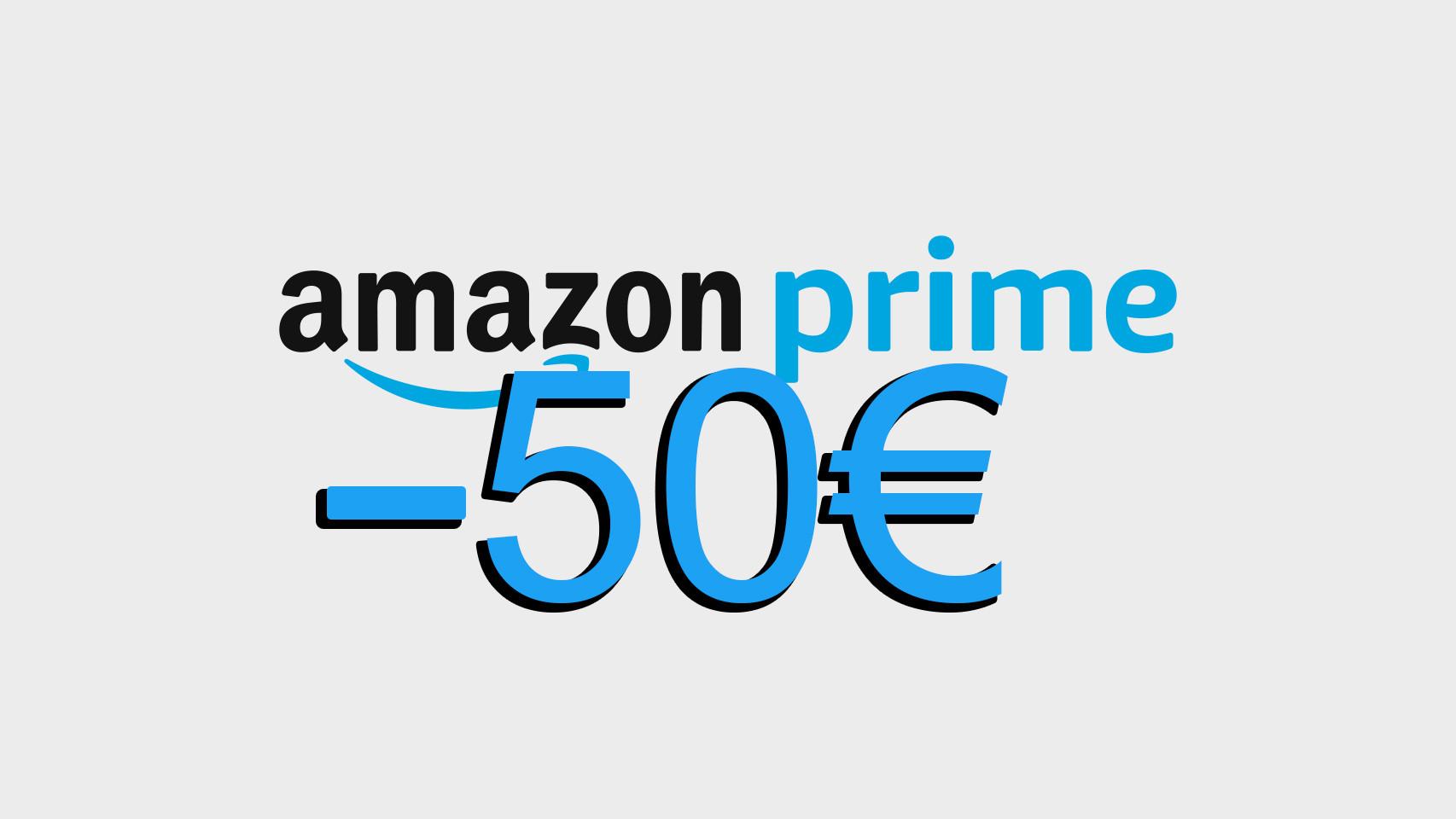 Fotomontaje con el logo de Amazon.