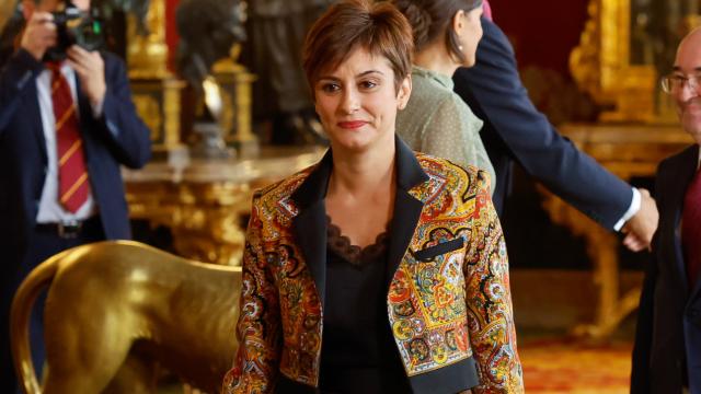 Isabel Rodríguez  durante los actos oficiales.