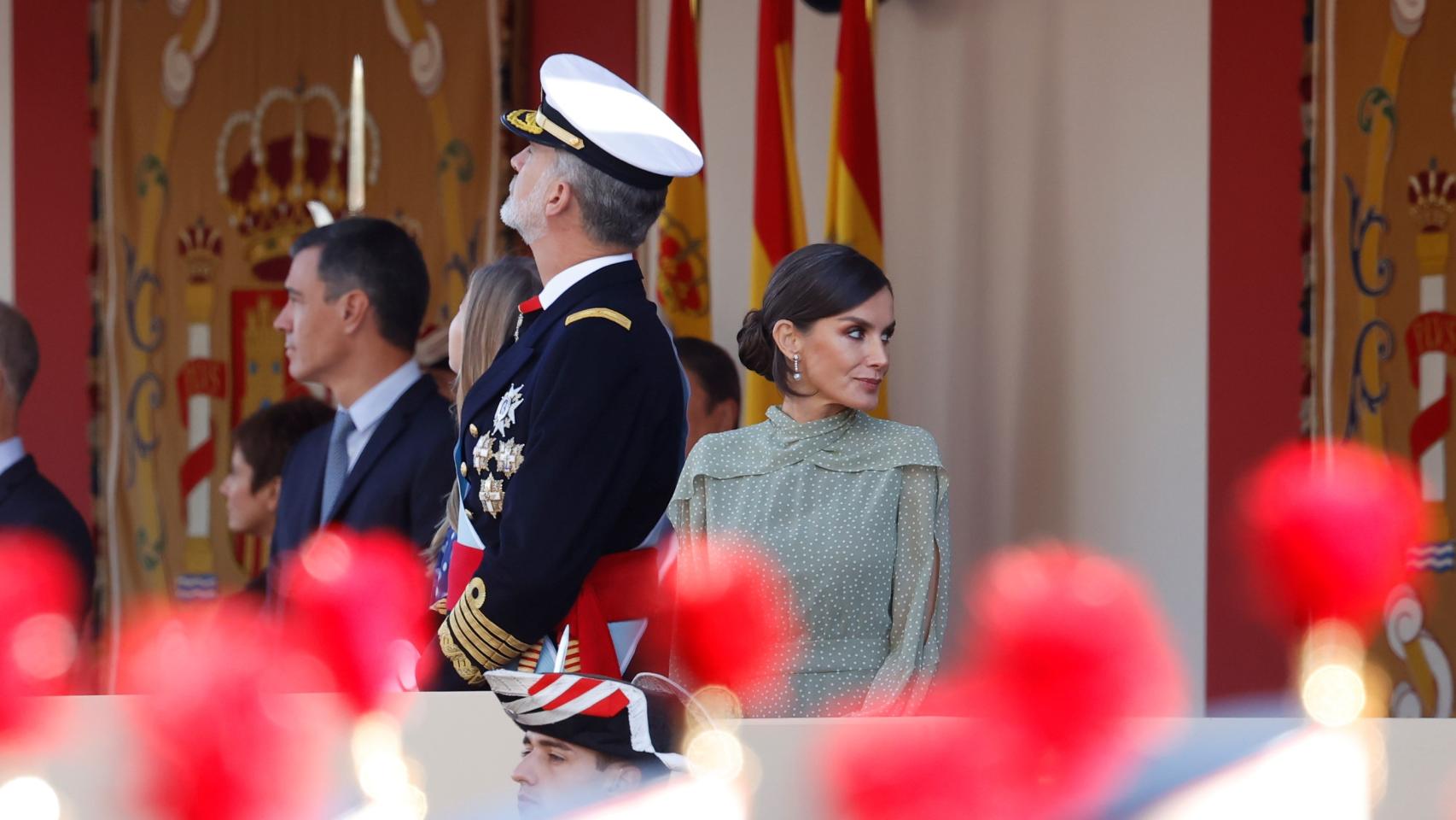 Los Reyes en el Día de la Hispanidad.