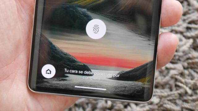 Pantalla de bloqueo actual en un Google Pixel