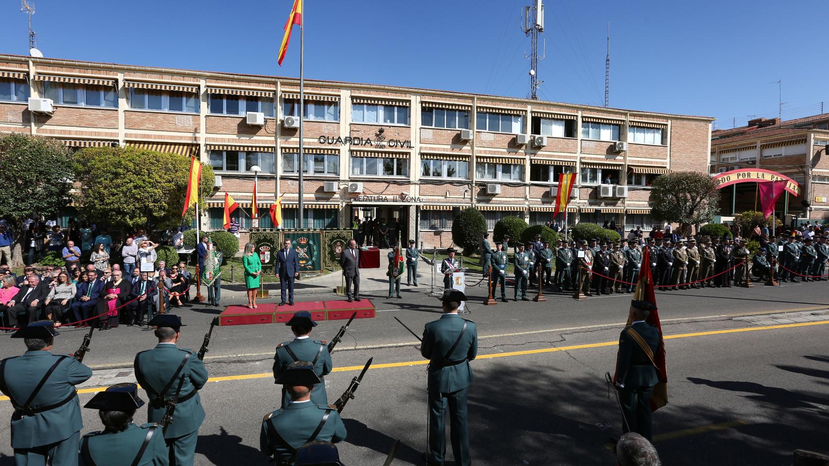 Las imágenes más destacadas de la celebración de la patrona de la Guardia Civil en Toledo