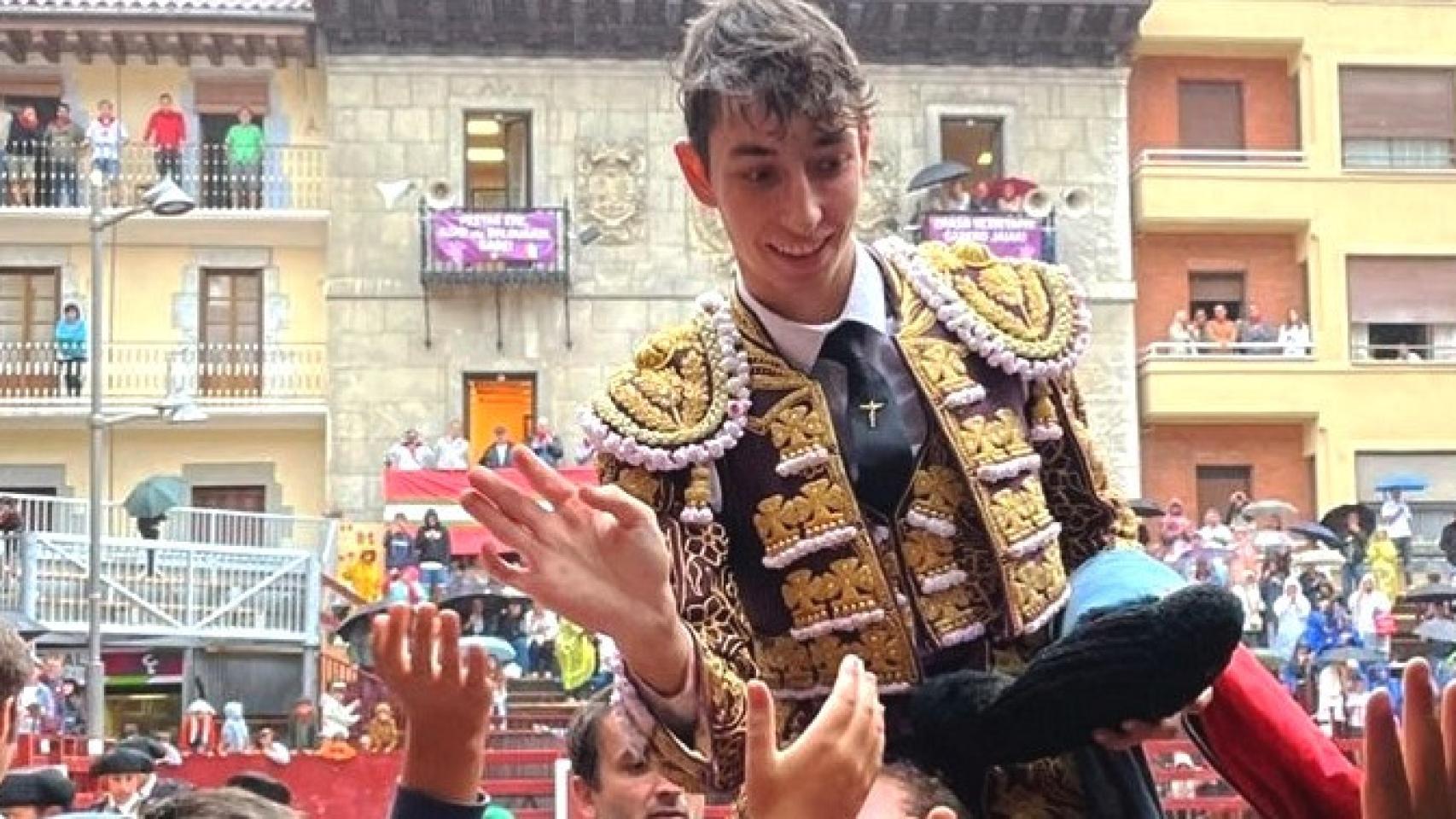 Una temporada de triunfos del novillero Pedro Andrés