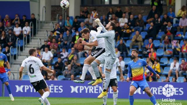 José Antonio Caro, portero del Burgos