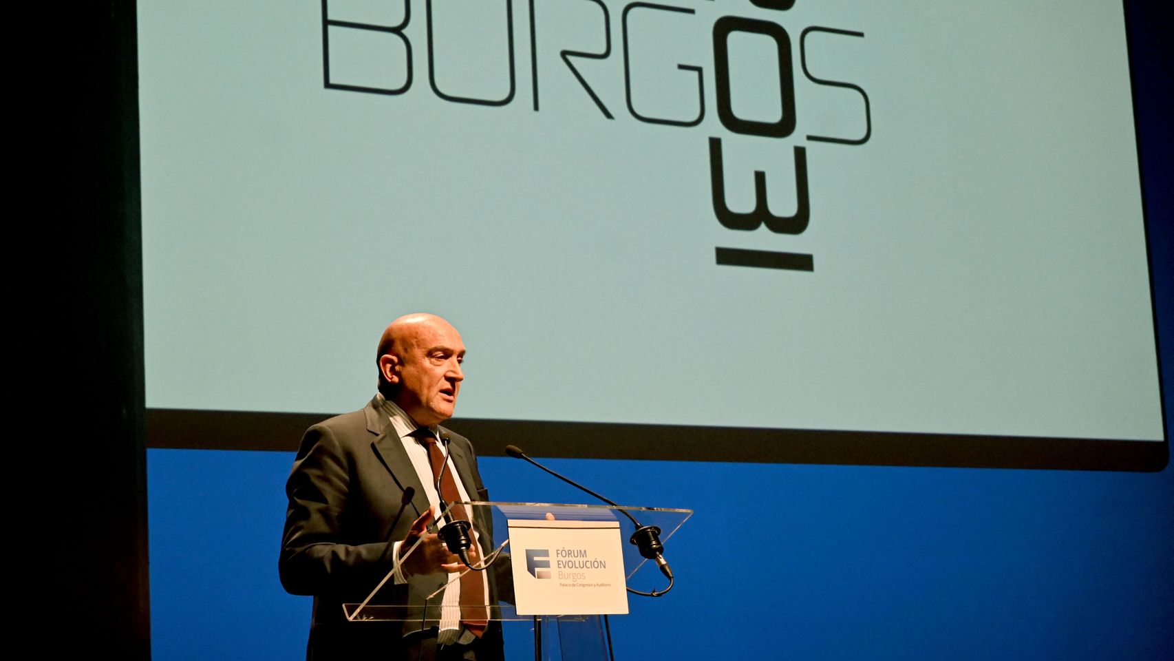 Carnero, en la presentación del anteproyecto de la candidatura de Burgos a Capital Europea de la Cultura 2031