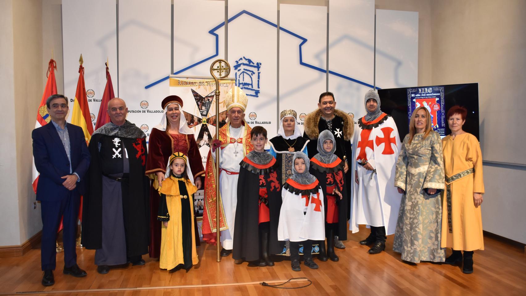 Presentación de la recreación histórica 'La Donación de la Villa de Fresno el Viejo por la reina Doña Urraca'