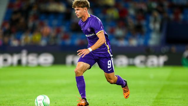 Muharem Huskovic, durante un partido del Austria de Viena