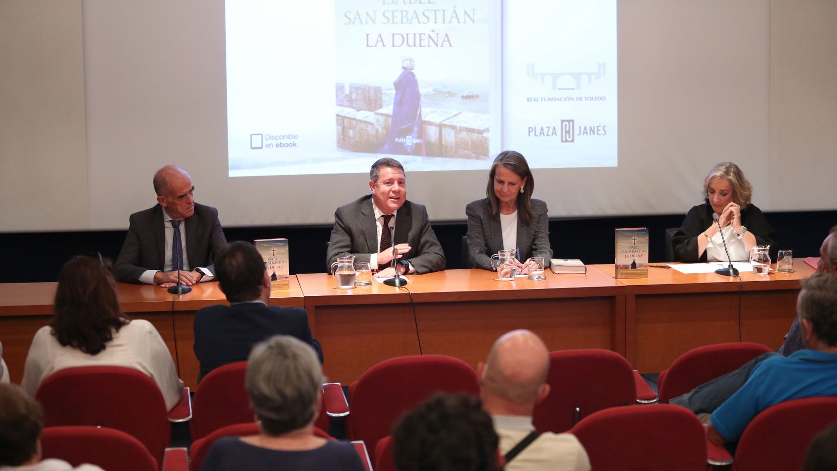 Presentación de la nueva novela de Isabel San Sebastián en Toledo. Foto: Óscar Huertas.