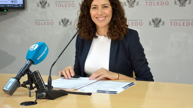 Noelia de la Cruz, portavoz del Ayuntamiento de Toledo