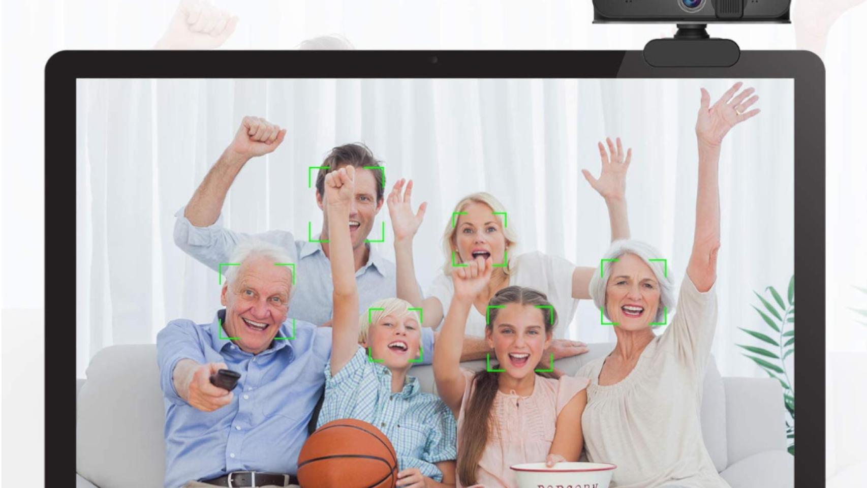 Webcam con descuento en Amazon