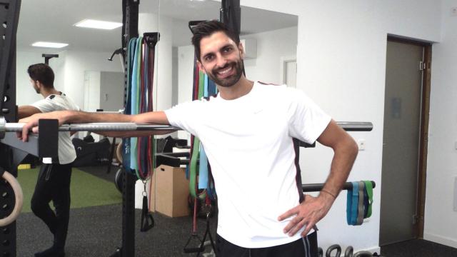 Ángel, entrenador oncológico.