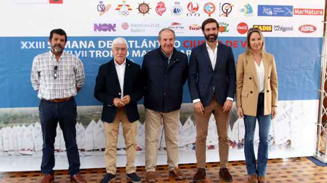 Presentación de la regata en el Náutico de Vigo.