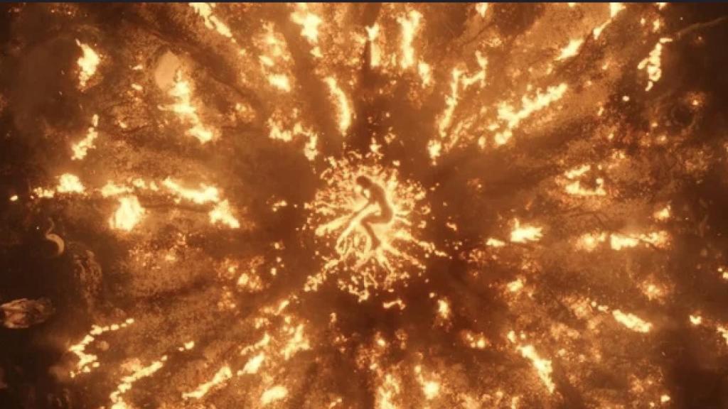 El momento en el que aparece El Extraño por primera vez en la serie.