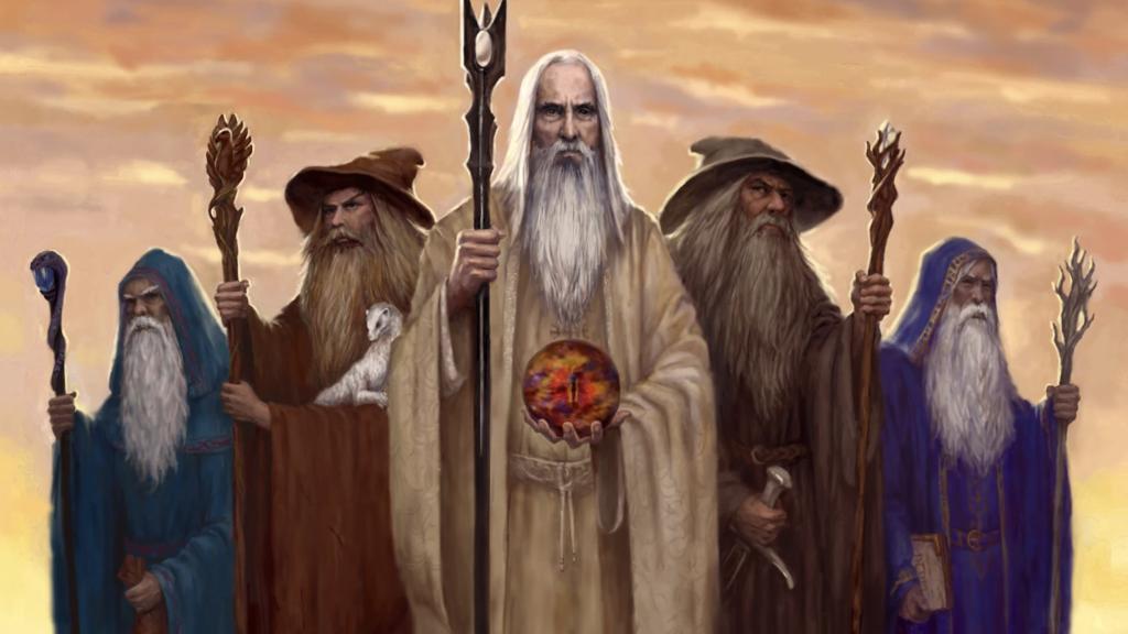 Los cinco Istari.