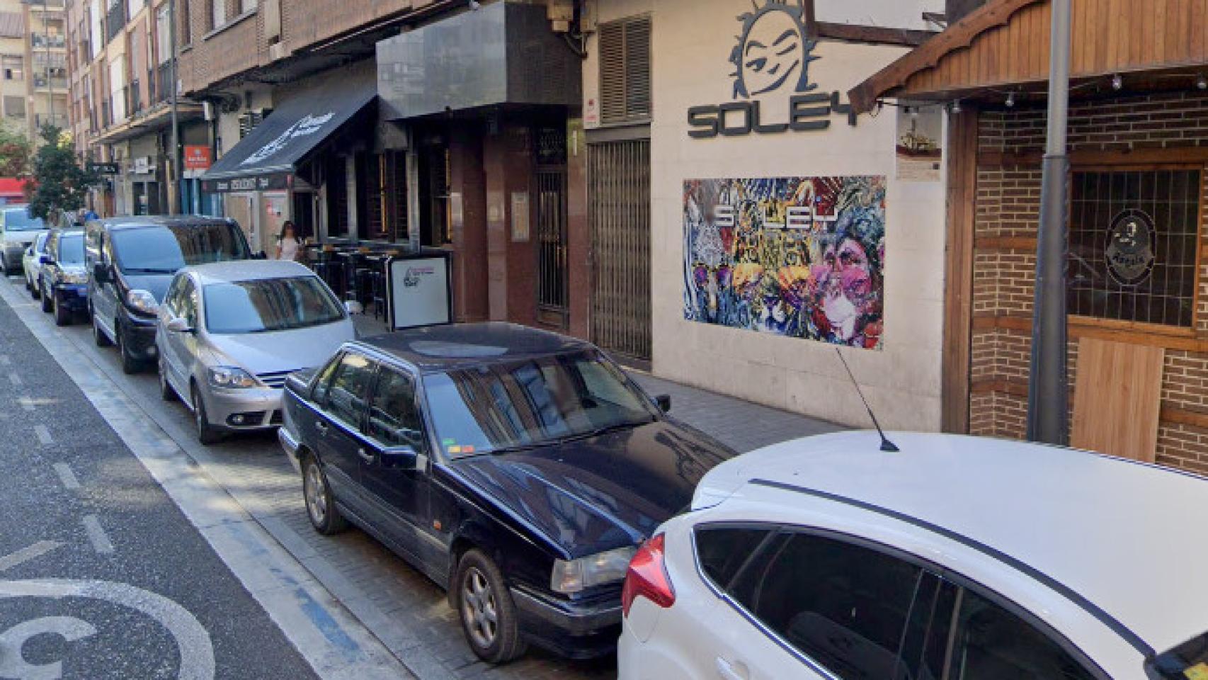 Lugar donde ocurrieron los hechos en la calle Doctor Cazalla.