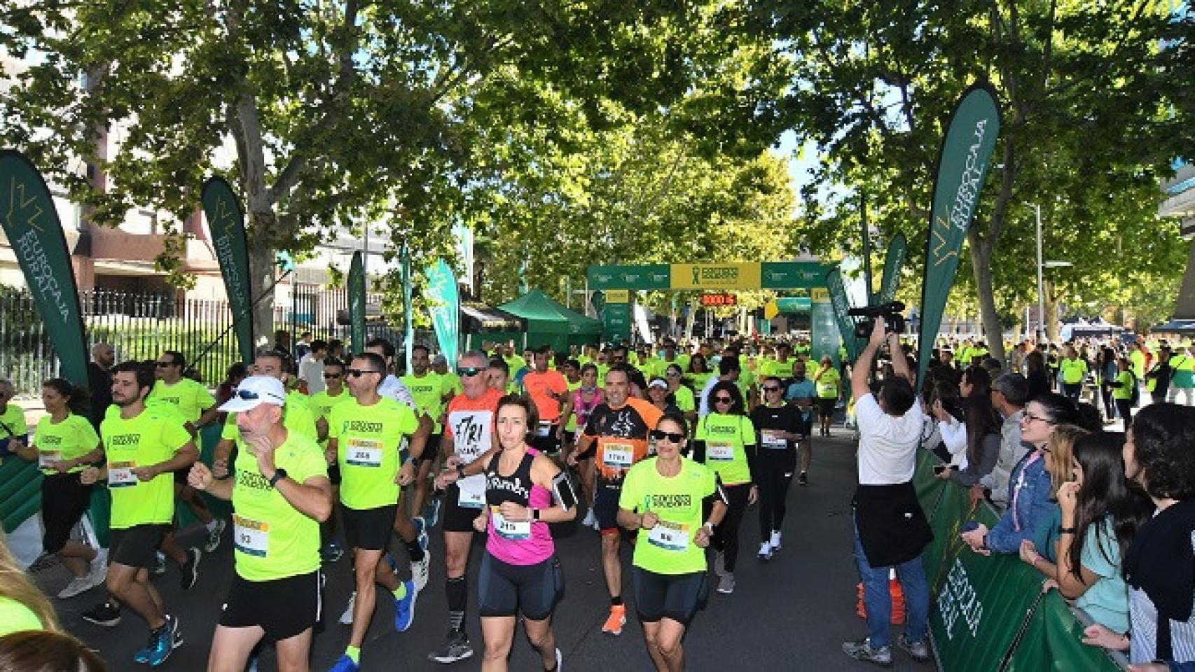 Imagen de la X Carrera Solidaria de la Fundación Eurocaja Rural.