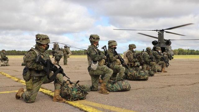 Ejercicio llevado a cabo por el Ejército de Tierra.