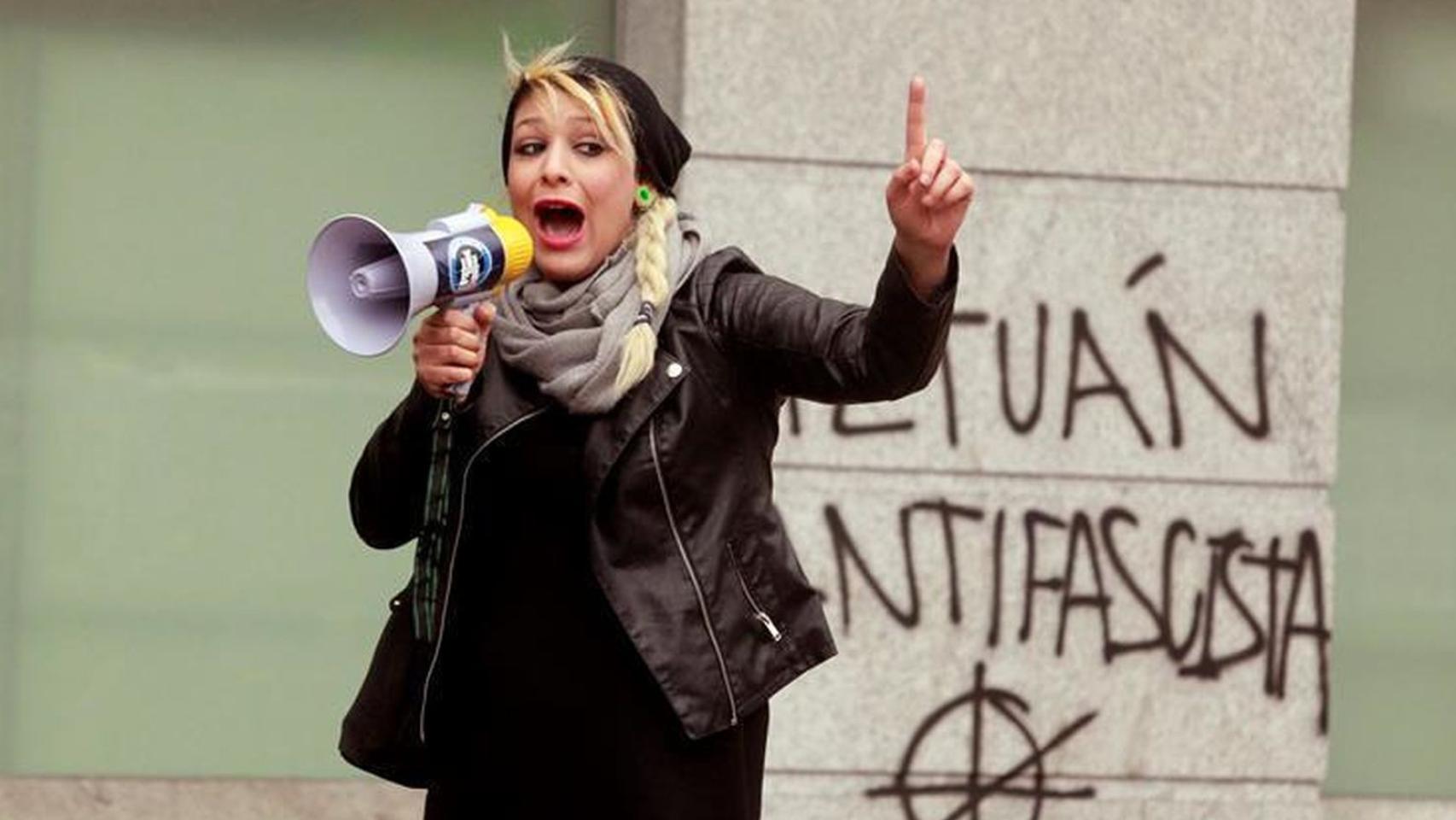 Melissa Ruiz, líder del movimiento de ultraderecha Hogar Social.