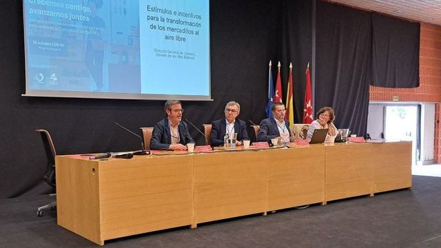 Presentación del plan de Baleares para digitalizar los mercados ambulantes.