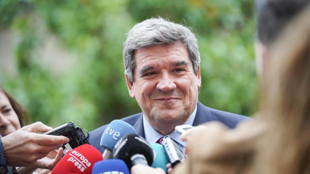 El ministro de Inclusión, Seguridad Social y Migraciones, José Luis Escrivá, en Álava, este viernes.