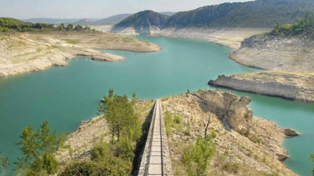 Imagen de archivo de los embalses de la cabecera del Tajo.