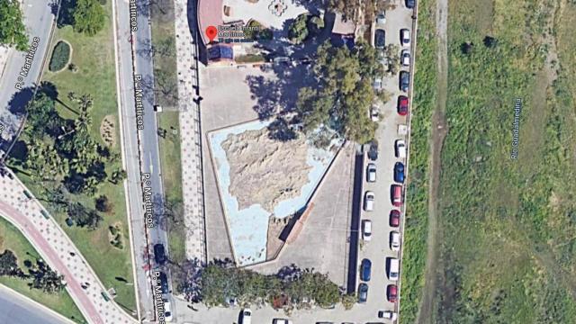 El mapa gigante de la Escuela Infantil Martiricos.