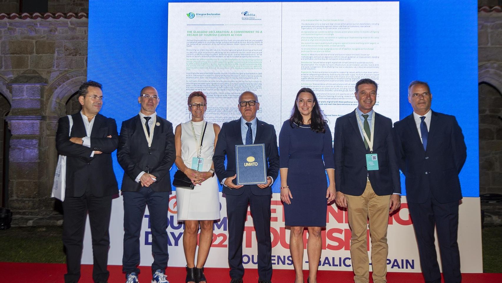 Recepción De Benvida Aos Participantes E Asistentes Ao Congreso Internacional De Turismo Termal.