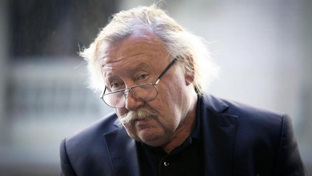 Peter Sloterdijk en Pamplona. Foto: Txisti