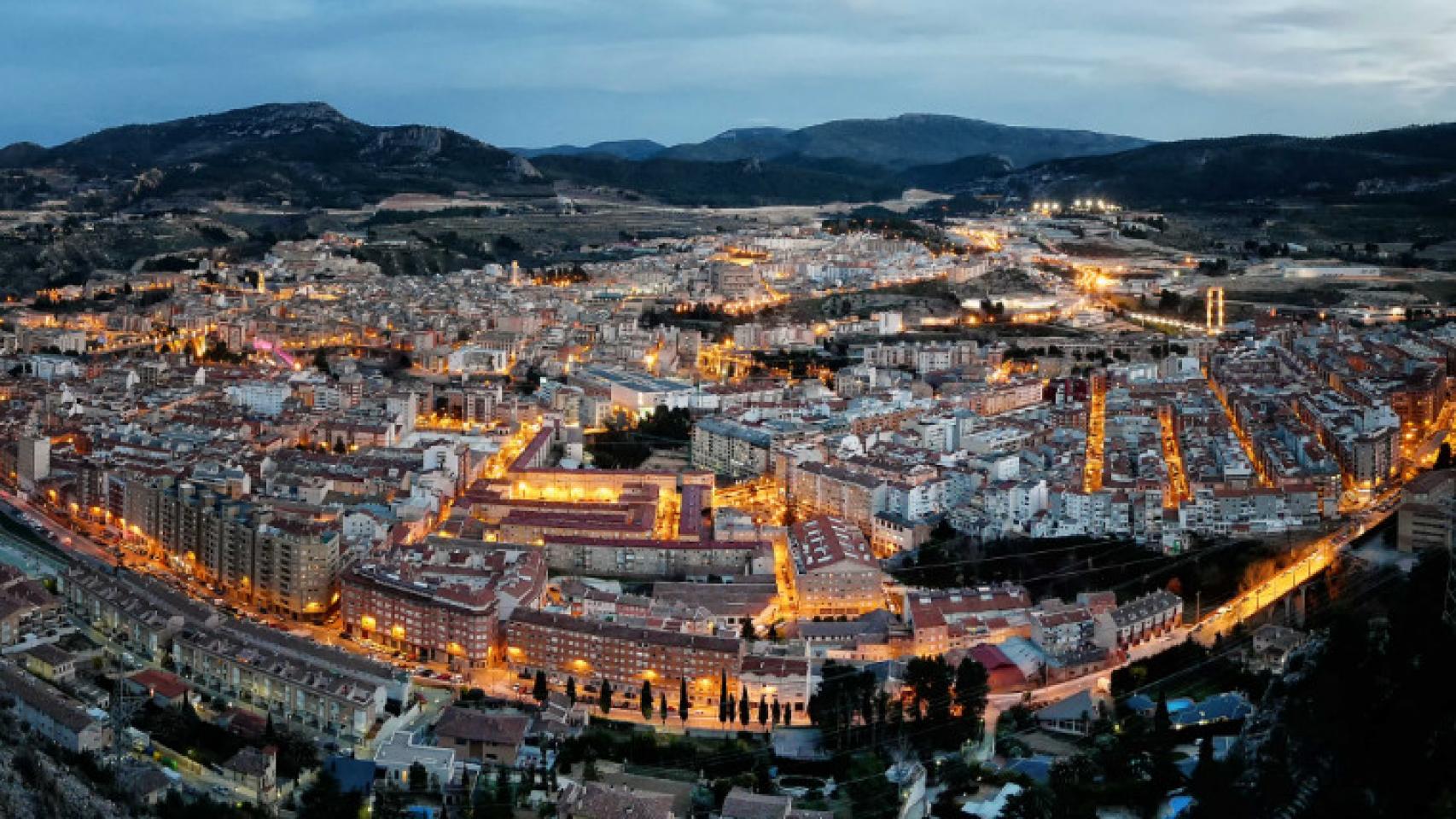 Panorámica de Alcoy, en imagen de archivo.