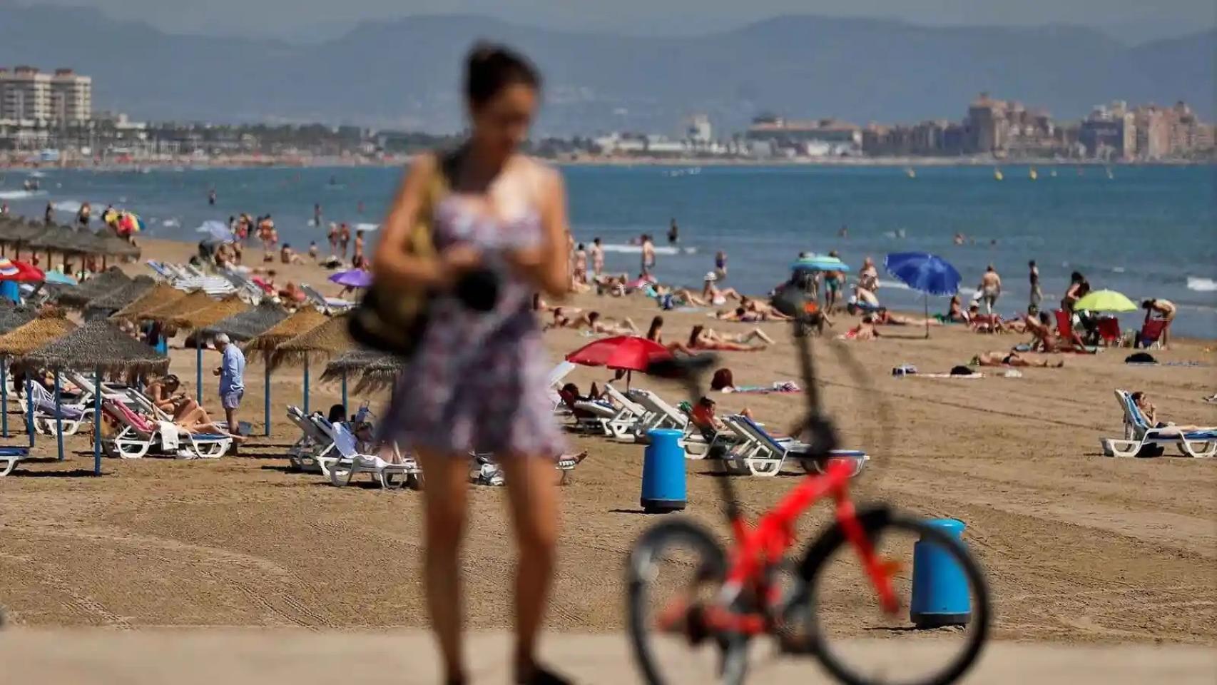 Una playa valenciana, en imagen de archivo.